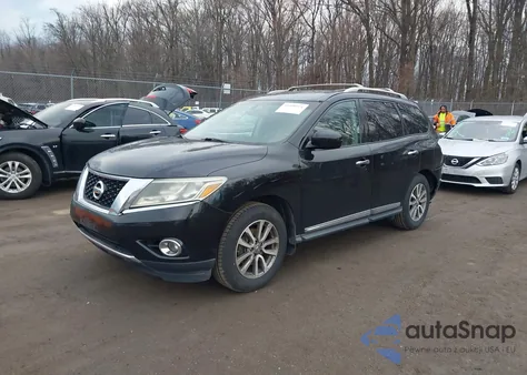 2014 Nissan Pathfinder Sl z USA, uszkodzony, nr VIN 5N1AR2MN8EC690531